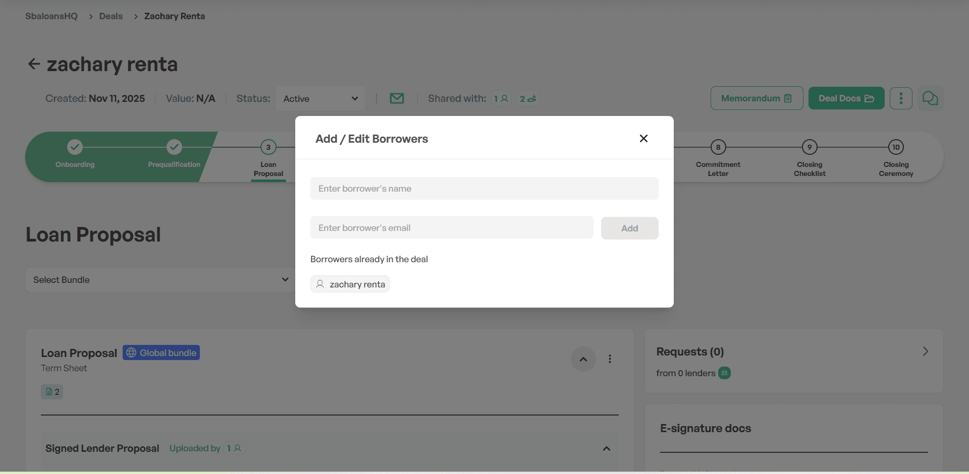 Add Multiple Parties to Any Deal image
